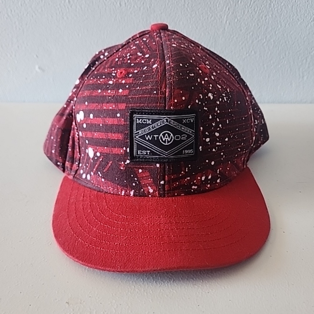 Red and Black Men's Cap